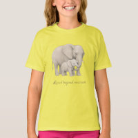 Loved Beyond Measure – Elephant Mother and Baby Il