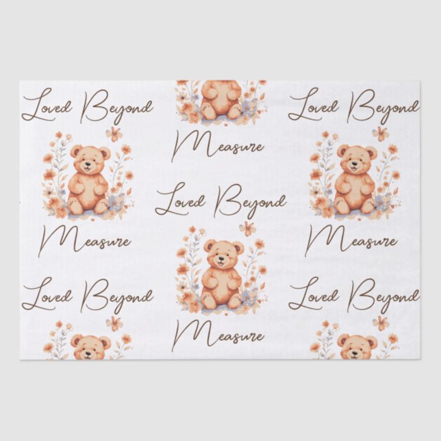 Loved Beyond Measure Tissue Paper (Front)