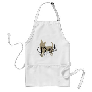 Loved By A Chihuahua Cooking Apron