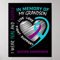 Loved One In Memory Of Grandson Suicide Awareness 