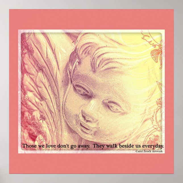 Loved One Memorial Poster by Carol Zeock (Front)