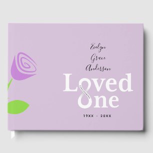 Loved One Memorial Service Guest Book