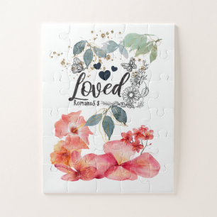 loved puzzle perfect for valentine
