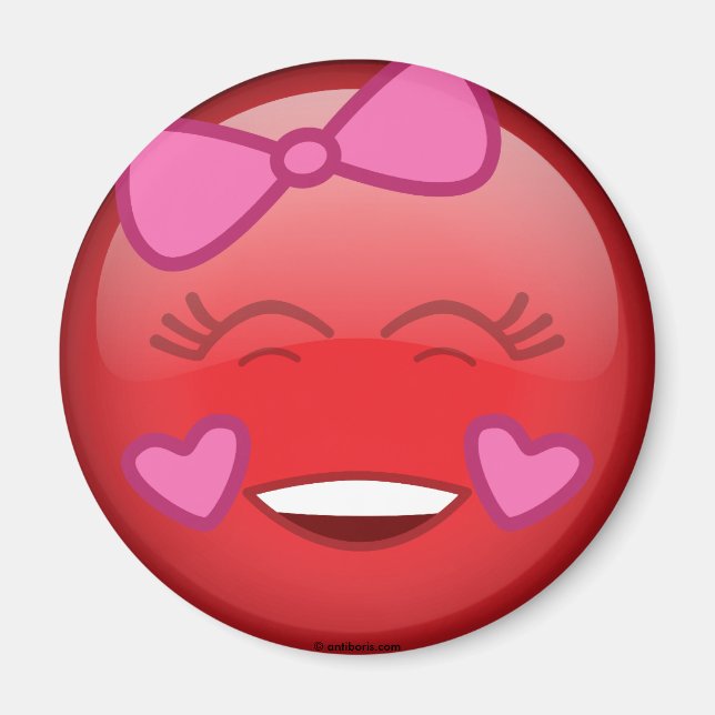 Loved Red Magnet (Front)