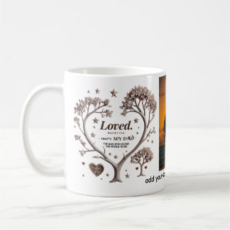 Loved. Respected. Admired. – That’s My Dad Coffee Mug