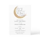Loved to the Moon and Back Neutral Baby Shower
