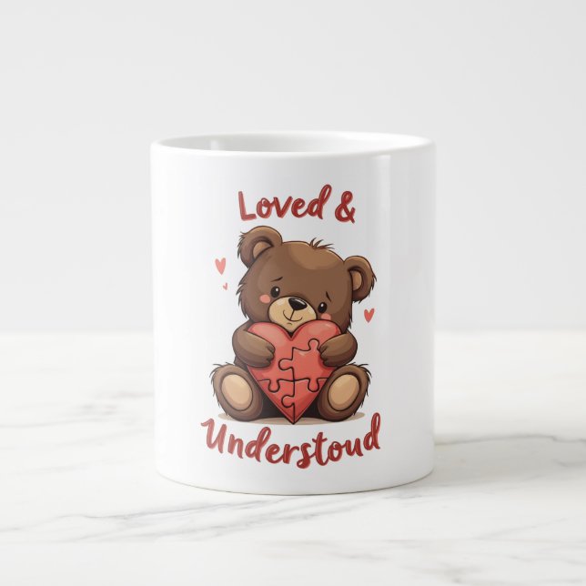  Loved & Understood Large Coffee Mug (Front)