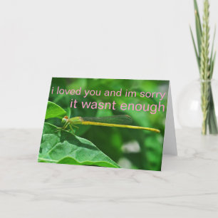 loved you card