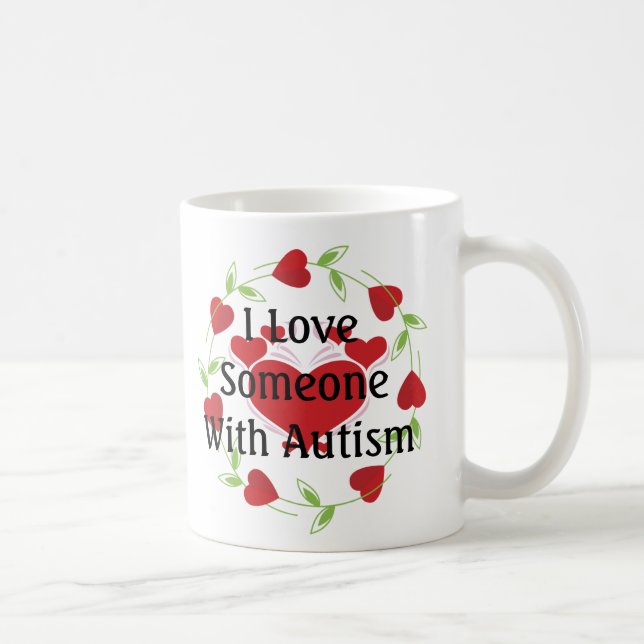 LoveHearts-Autism Coffee Mug (Right)