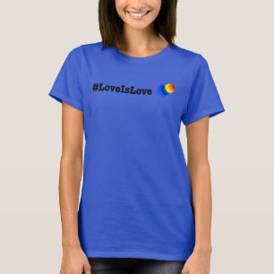 #LoveIsLove hashtag tshirt