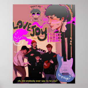 lovejoy band tshirt  lovejoy band  lovejoy band st poster