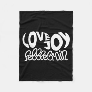 Lovejoy Fan Gift Graphic Design Music Lover  Fleece Blanket