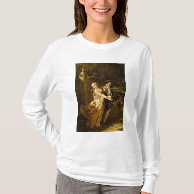 Lovelace Abducting Clarissa Harlowe, 1867 T-Shirt (Front)