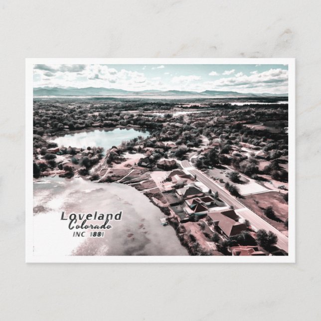 LOVELAND COLORADO POSTCARD (Front)