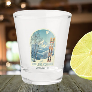 Loveland Colorado vacation après ski shot glass