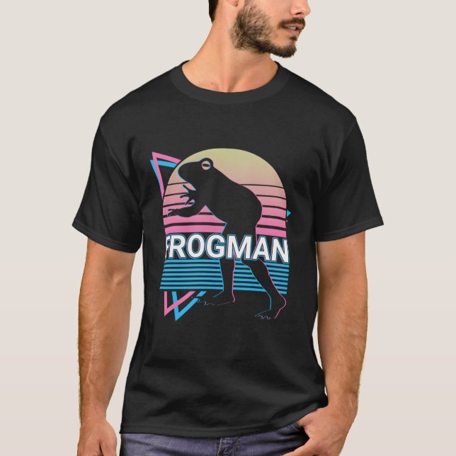 Loveland Frog Cryptid Cryptozoology T-Shirt (Front)