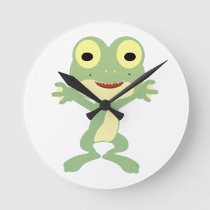 Loveland Frogman Round Clock
