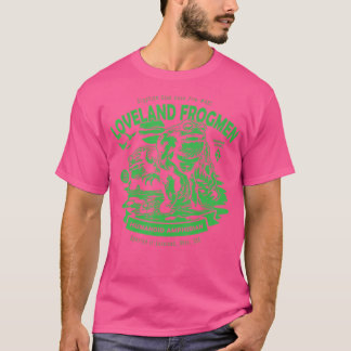 Loveland Frogmen Humanoid Amphibian Crypid Club Fr T-Shirt