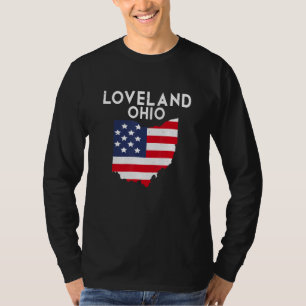 Loveland Ohio USA State America Travel Ohioan T-Shirt