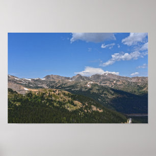 Loveland Pass, Colorado, Panorama Poster