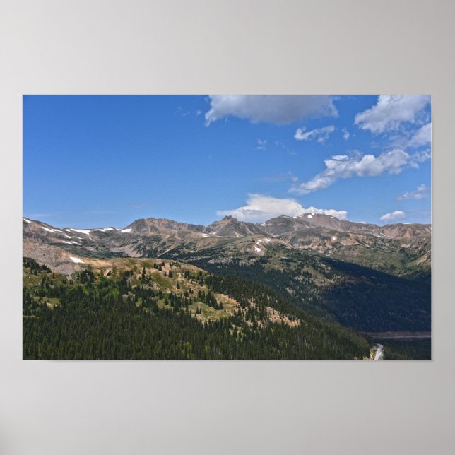 Loveland Pass, Colorado, Panorama Poster (Front)