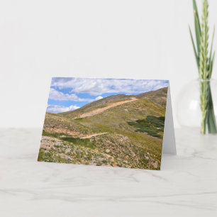 Loveland Pass Trail, Colorado Card