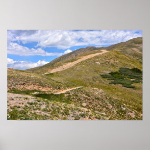 Loveland Pass Trail, Colorado Poster