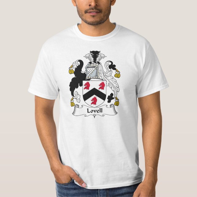 Lovell Family Crest T-Shirt (Front)