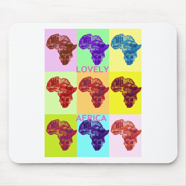 LOVELY AFRICA MOUSE PAD (Front)