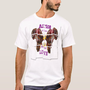 Lovely African Map Cultural Art Pattern Template T-Shirt