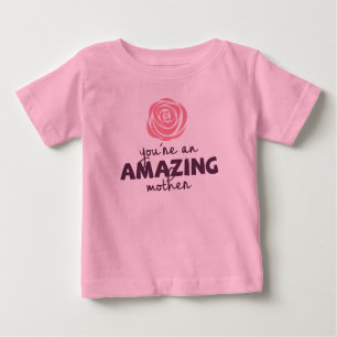 Lovely Amazing Mother Mother's Day   Bodysuit