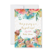 Lovely Animals Flower Bloom Baby Girl Shower