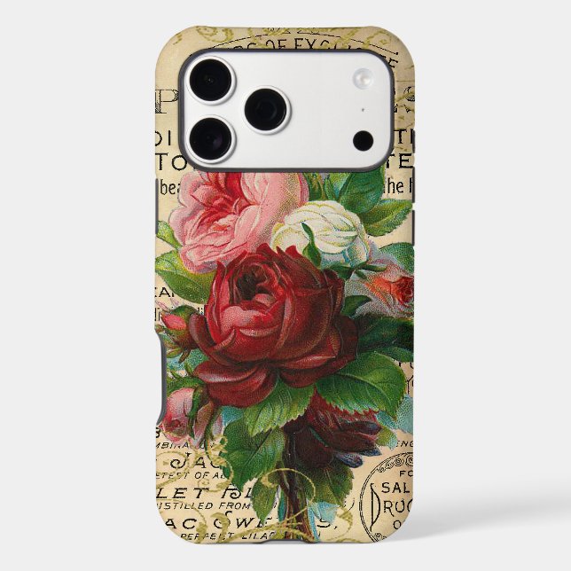 Lovely Antique French Roses (Back)