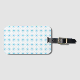 Lovely Argyle Luggage Tag