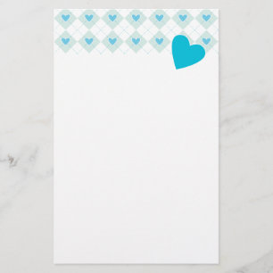 Lovely Argyle Stationery