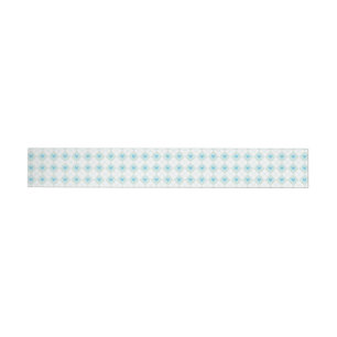 Lovely Argyle Wraparound Address Label