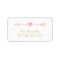 Lovely Arrows Monogram Address Labels