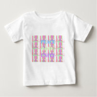 Lovely Baby Kid  Peace Love Unity Pop Art  design.