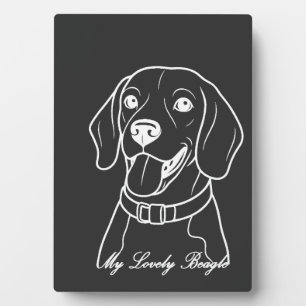 Lovely Beagle Plaque