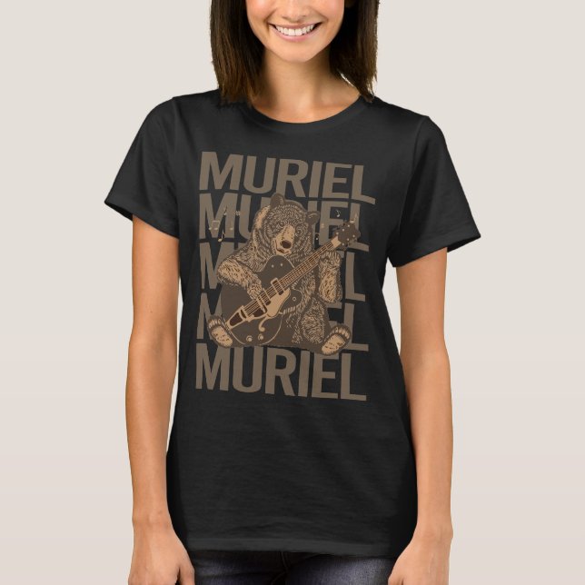 Lovely Bear - Muriel Name T-Shirt (Front)