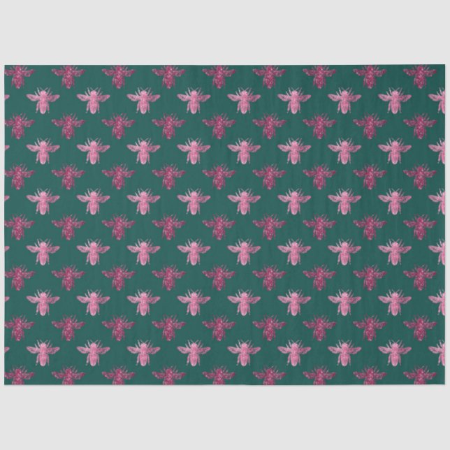 Lovely Bee Series Design 45 Tissue Paper (Front)