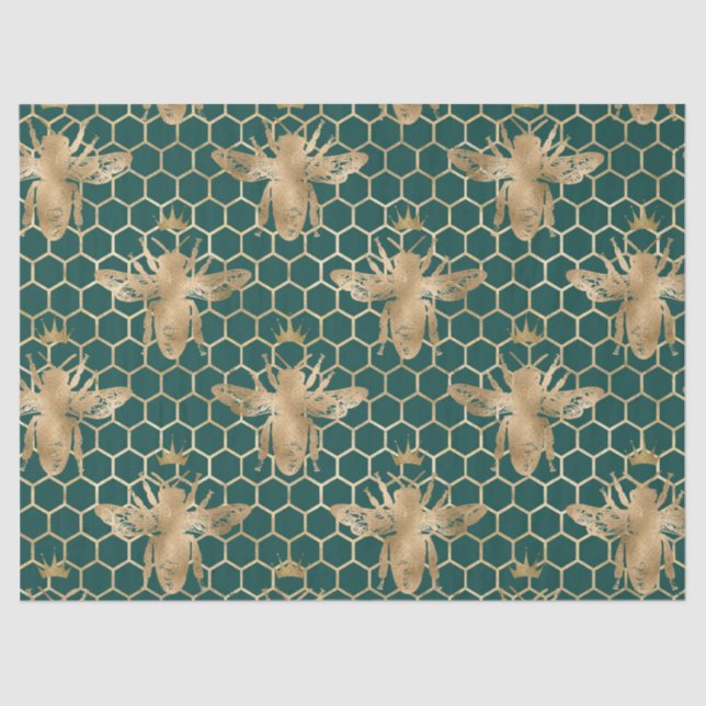 Lovely Bee Series Design 6 Tissue Paper (Front)