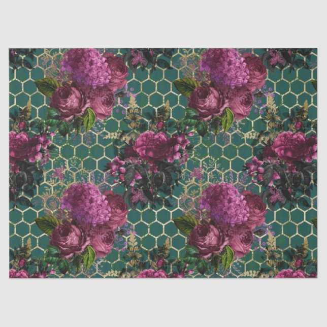 Lovely Bee Series Design 8 Tissue Paper (Front)