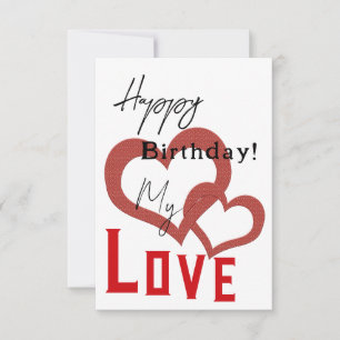 lovely birthday card