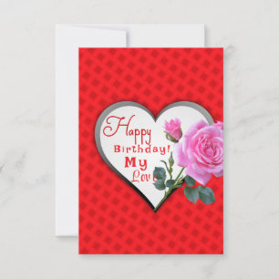 lovely birthday card