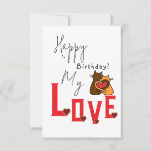 lovely birthday  card