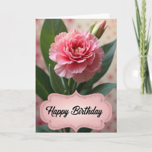 Lovely Birthday Ruffled Petal Card