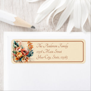 Lovely boho fall bouquet address