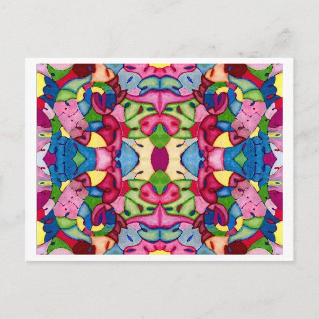 Lovely Bouquet Postcard (Front)