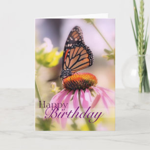 Lovely Butterfly Happy Birthday Card